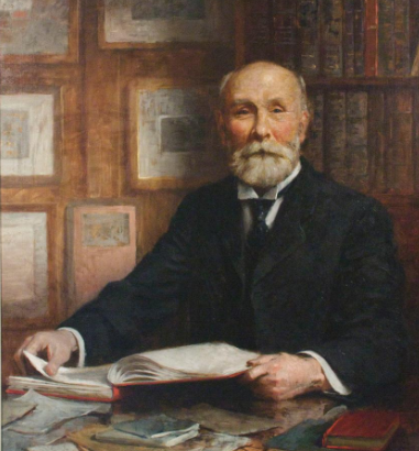 James Bain Jr. (1842-1908), first chief librarian, 1883-1908.