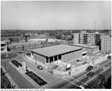 Construction of new Forest Hill Village Library and Municipal Building, 1962.