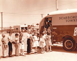 Scarborough Public Library bookmobile, 1956