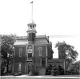 Weston Town Hall, 1955, location of the Weston Mechanics' Institute (later  Weston Public Library), 1885-1914.
