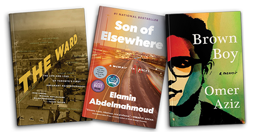 Covers of The Ward, Son of Elsewhere and Brown Boy