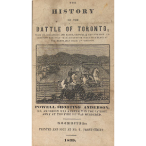 Vintage cover with men on horses in battle and lots of text